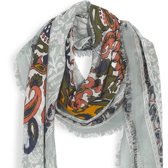 Madewell Greta Paisley Square Scarf - Picture 3 of 8